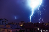 Orages a Grenoble