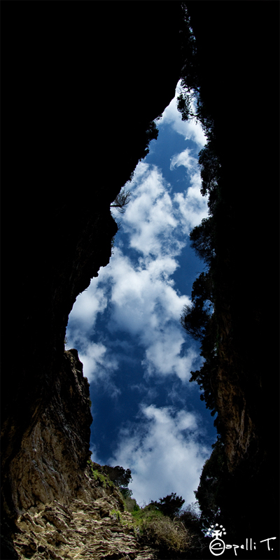 photo d'une grotte de bonifacio